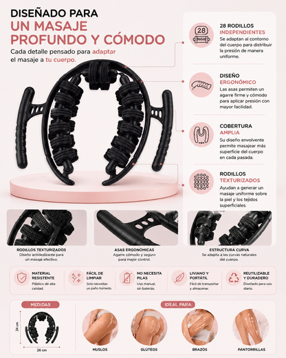 RODILLO ANTICELULITIS 360 PREMIUM